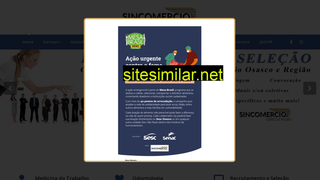 sincomercioosasco.com.br alternative sites
