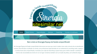 sinergiaespacodesaude.com.br alternative sites
