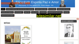 sociedadeespiritapazeamor.org.br alternative sites