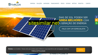 starluxsolar.com.br alternative sites