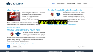 uniprocesso.com.br alternative sites