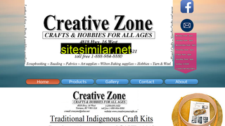 creativezonecrafts.ca alternative sites