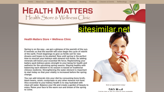 healthmattersstore.ca alternative sites