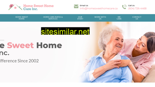 homesweethomecare.ca alternative sites
