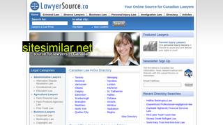 lawyersource.ca alternative sites