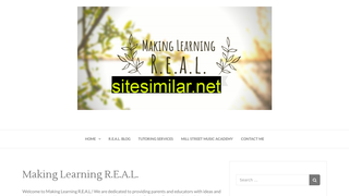 makinglearningreal.ca alternative sites
