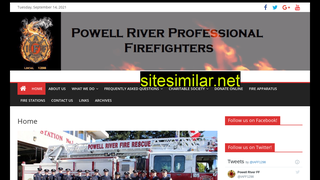 powellriverfirefighters.ca alternative sites