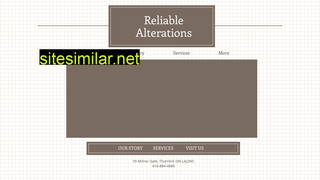 reliablealterations.ca alternative sites