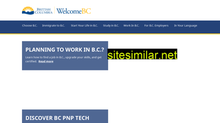 welcomebc.ca alternative sites