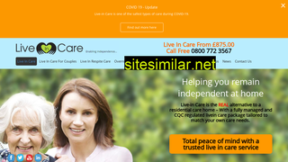 livein.care alternative sites