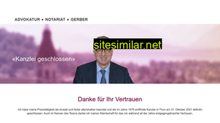 advokatur-notariat-gerber.ch alternative sites