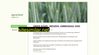 agrartext.ch alternative sites