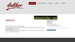 anliker-transport.ch alternative sites