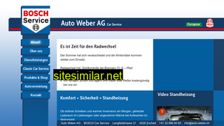 auto-weber.ch alternative sites