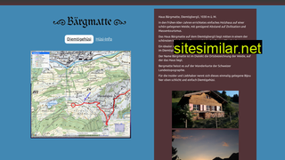 baergmatte.ch alternative sites