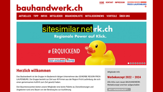 bauhandwerk.ch alternative sites