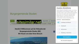 burgergemeinde-studen.ch alternative sites