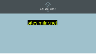dossenhuette.ch alternative sites