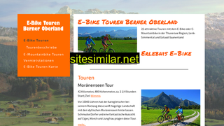 e-bike-touren.ch alternative sites