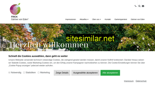 frickgartenbau.ch alternative sites