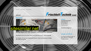 frischlufttechnik.ch alternative sites