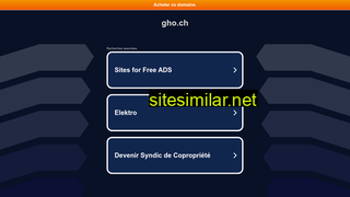 gho.ch alternative sites