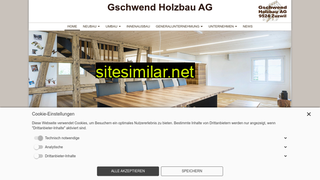 gschwend-holzbau.ch alternative sites