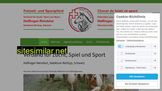 haflingerswiss.ch alternative sites