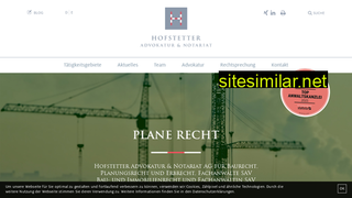 hofstetteradvokatur.ch alternative sites