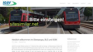 igoevoberaargau.ch alternative sites