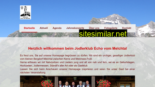jodlerklub-melchtal.ch alternative sites