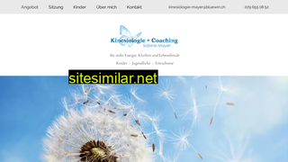 kinesiologie-mayer.ch alternative sites