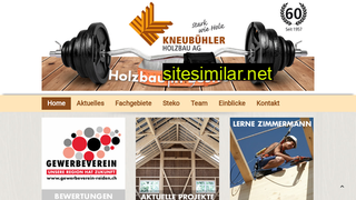 kneubuehler-holzbau.ch alternative sites