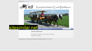 kutschenfahrten-bruehlmann.ch alternative sites