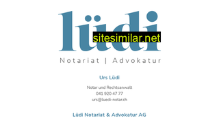 luedi-notar.ch alternative sites