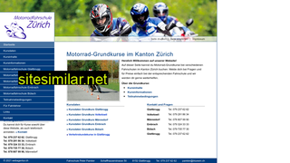 motorrad-grundkurs-zuerich.ch alternative sites