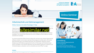 online-seminar-arbeitstechnik.ch alternative sites