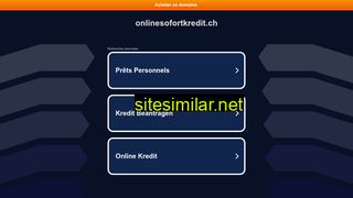 onlinesofortkredit.ch alternative sites
