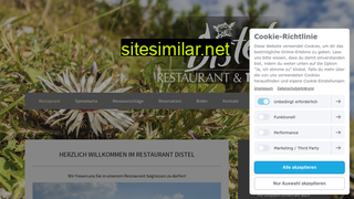 restaurant-distel.ch alternative sites
