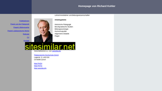 richardkohler.ch alternative sites
