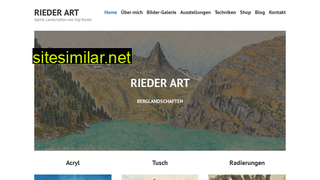 rieder-art.ch alternative sites