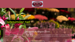 rodriguesfleurs.ch alternative sites