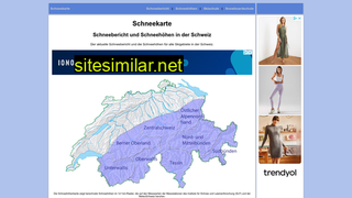 schneekarte.ch alternative sites