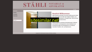 staehli-notar-advo.ch alternative sites