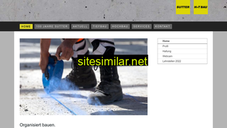 sutterbau.ch alternative sites