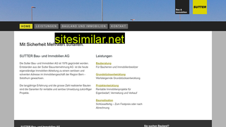sutterimmobilien.ch alternative sites