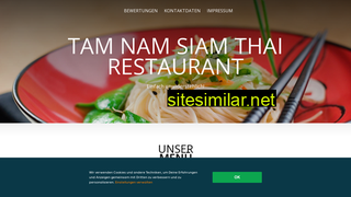 tamnansiamthairestaurant.ch alternative sites