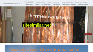 thermeausolaire.ch alternative sites