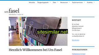 ursfasel.ch alternative sites