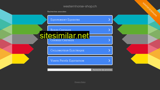 westernhorse-shop.ch alternative sites